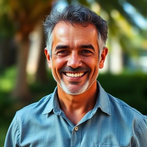 Foto de Ricardo Alves, paciente recuperada
